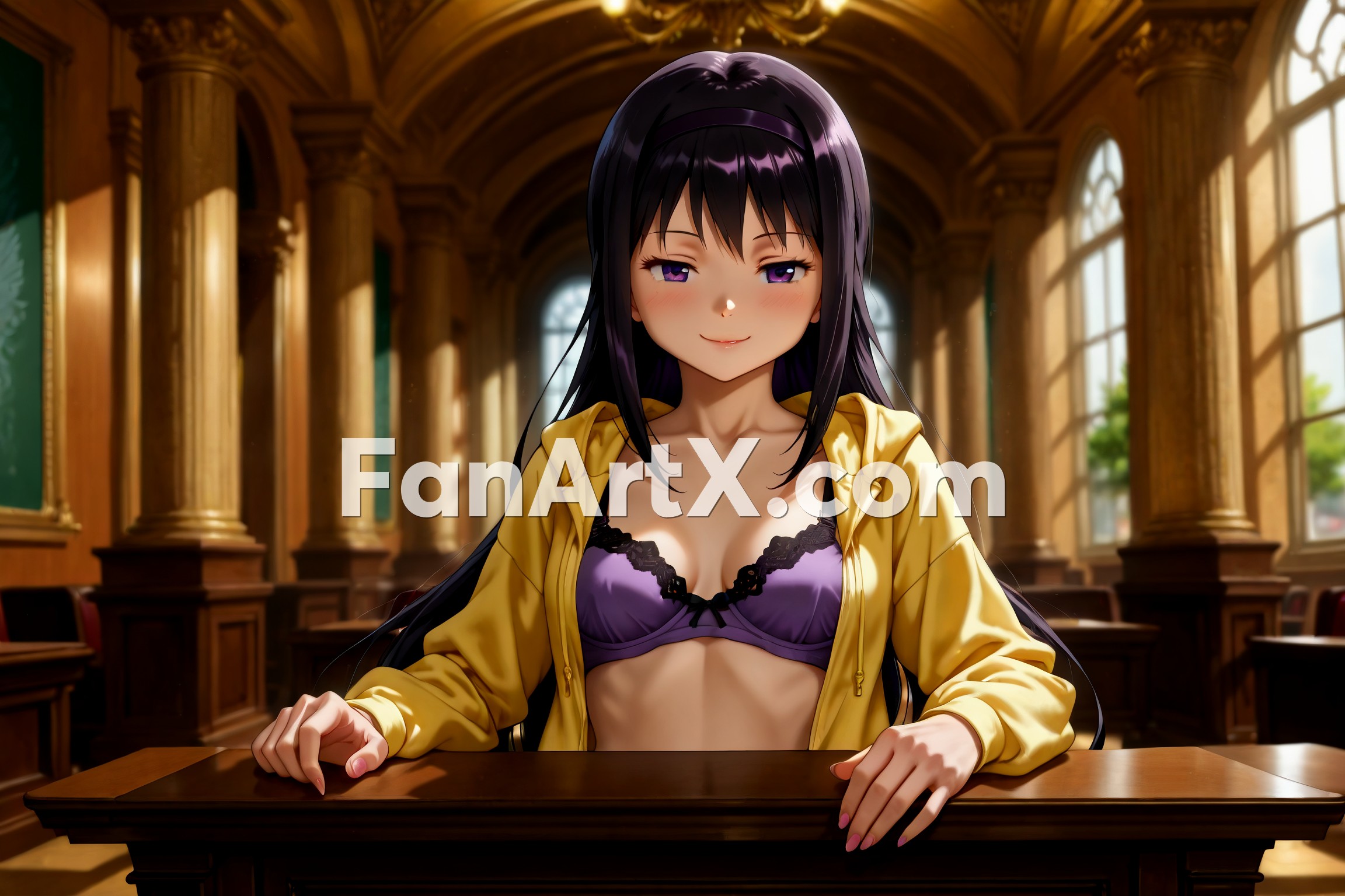 Akemi Homura Puella Magi Madoka Magica Fanart 9323396